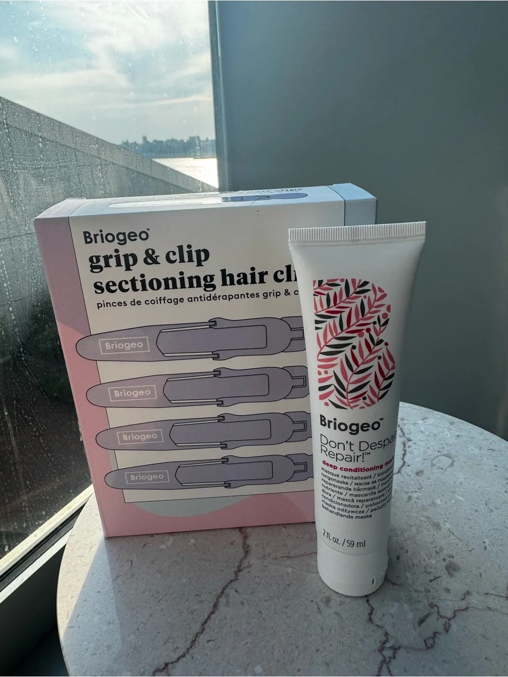 Briogeo Don't Despair, Repair! Deep Conditioning Mask with Hair Clips